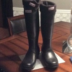 Hunter rain boots